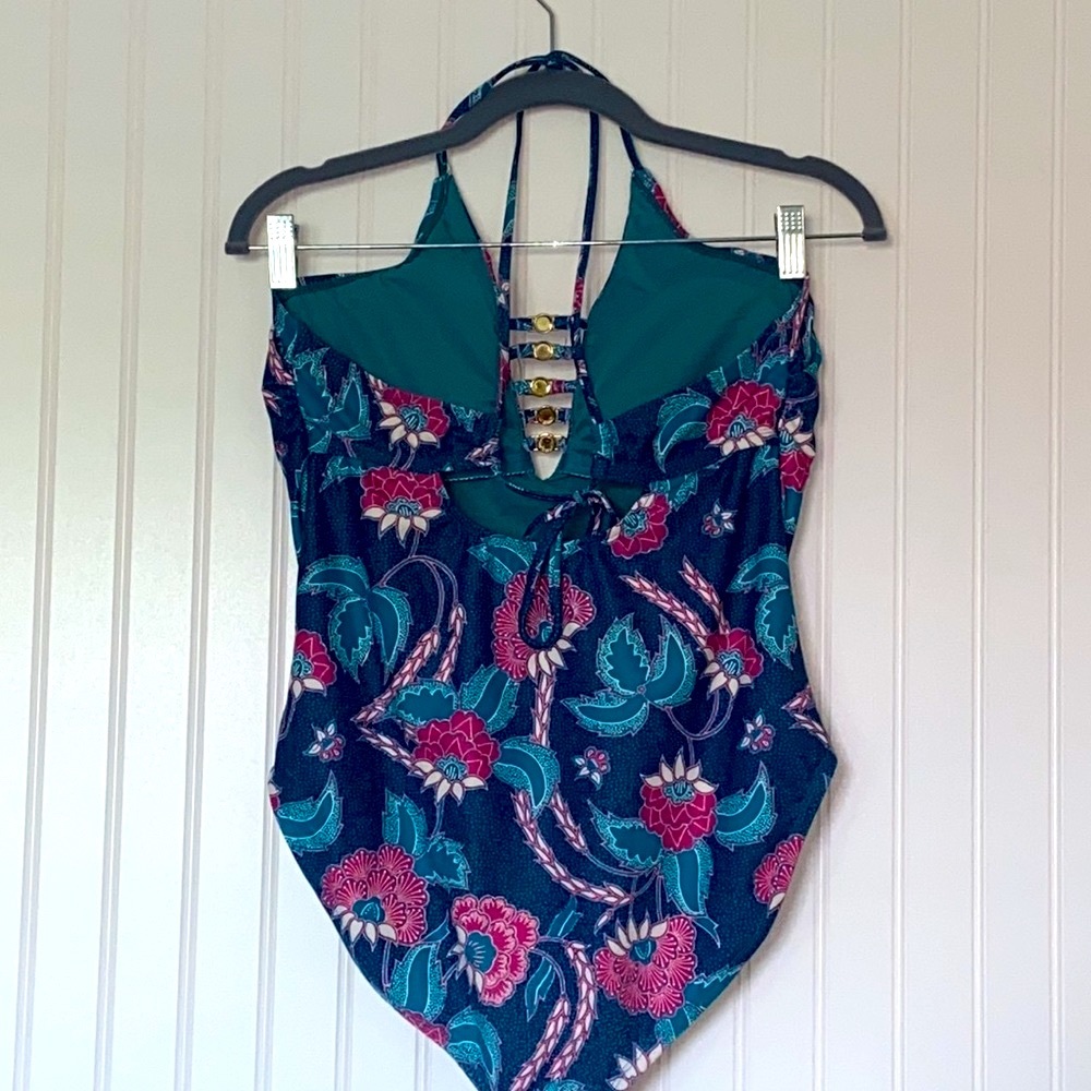 Playa Swim Blue Swimsuit Size 8-10 - Picture 3 of 4